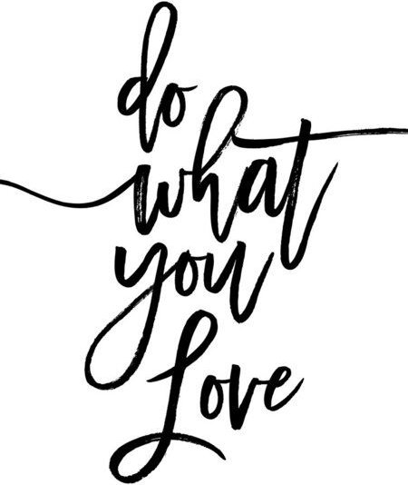 Photocircle Poster / Leinwandbild - Do What You Love