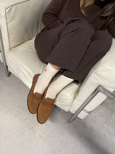 Jutelaune Peach Heart Socks