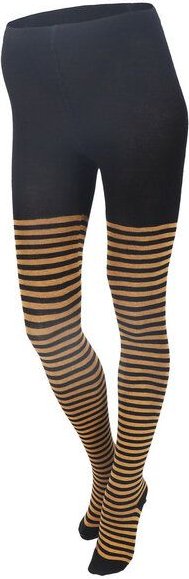 grödo Damen Strumpfhose Ringel Bio Baumwolle Elasthan