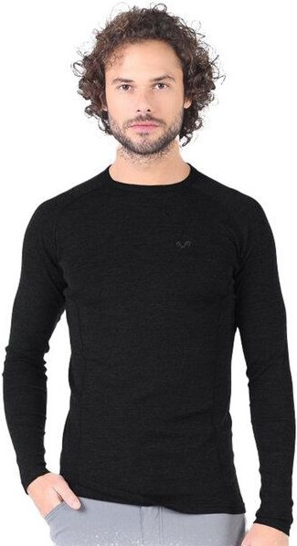 Woolona Langarmshirt - REMUS - 100% Merinowolle