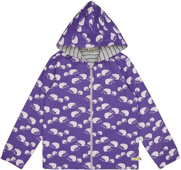 loud + proud Kinder Wasserabweisende Jacke, GOTS-zertifiziert