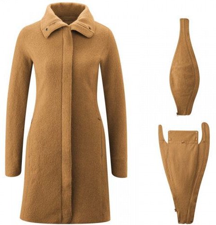 Thumbnail - Mamalila Eco-Woll-Umstands- und Tragemantel Oslo