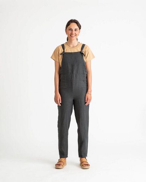 Matona Latzhose für Frauen aus Leinen / Linen Overall