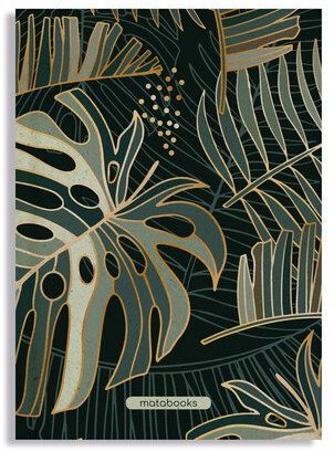 matabooks® Nachhaltiges A5 Notizbuch/Tagebuch/Skizzenbuch aus Graspapier – Jana