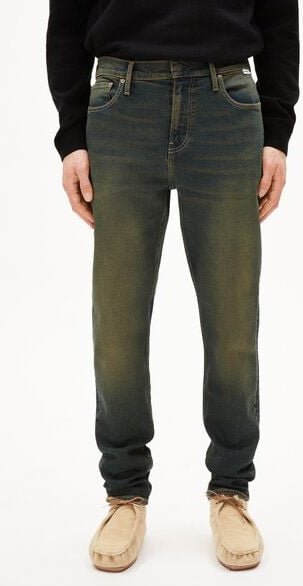ARMEDANGELS - Herren Tapered Leg Mid Waist aus recyceltem Baumwoll Mix