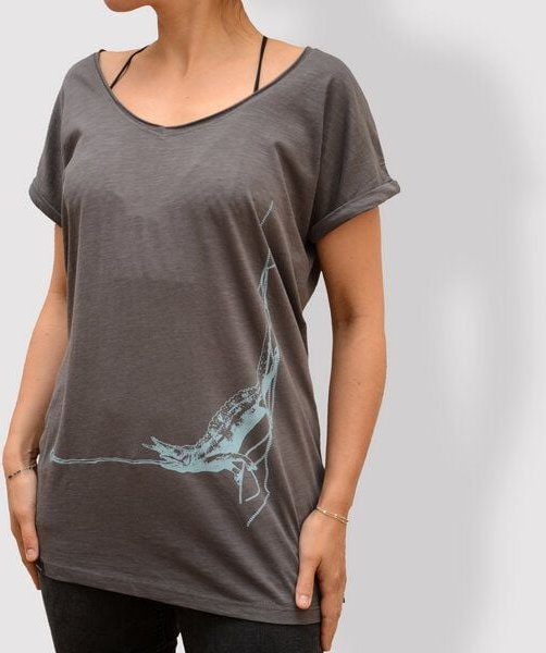 little kiwi Damen T-Shirt, "Kleiner Snack"