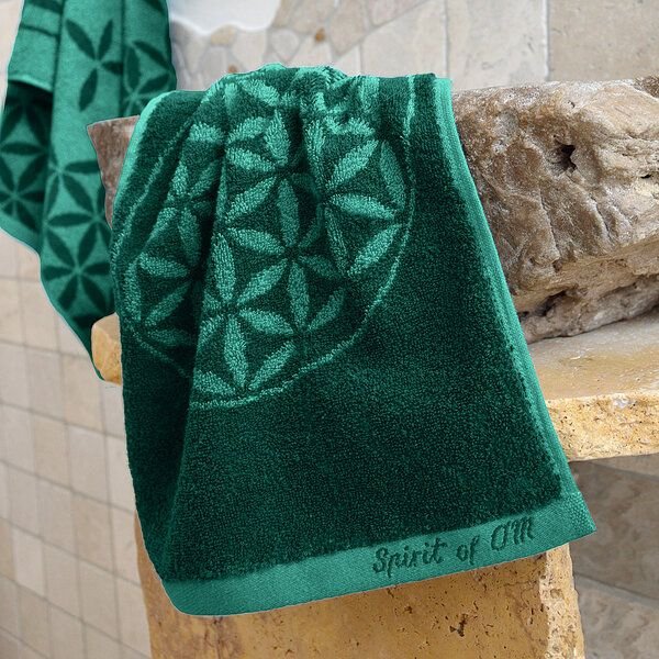 The Spirit of OM Frotteetücher Spirit of OM smaragd/grün