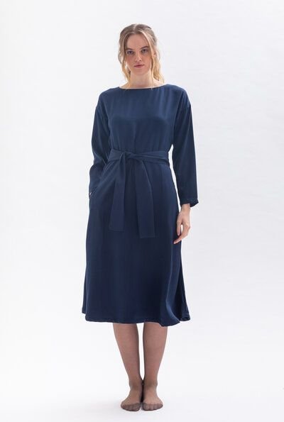 Studio Hertzberg Midikleid FRAN-CESS aus Tencel