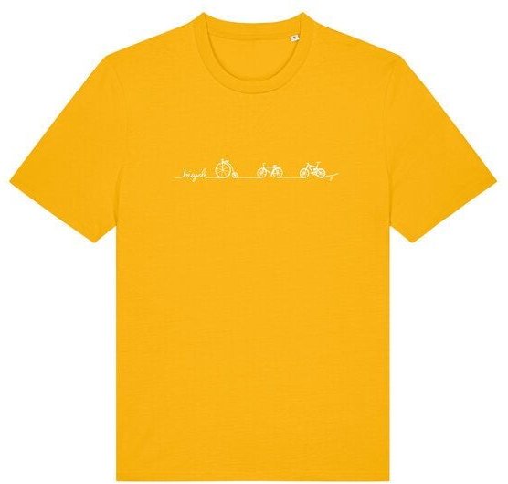Brandless Basic Bio Unisex T-Shirt Bicycle Line 180g/m² XXS - 3 XL
