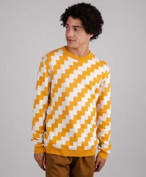 Brava Fabrics Sweatshirt Stripes Crew Neck
