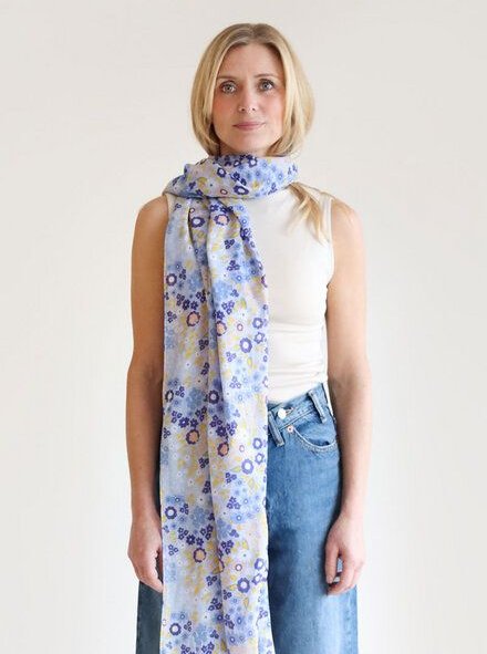 Djian Schal aus 100% Bio-Baumwolle – Clara