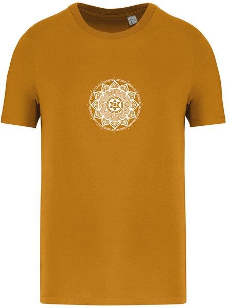 Brandless Basic Bio T-Shirt Anahata Chakra Nr. 4 ( 155g/m²) XXS - 5 XL