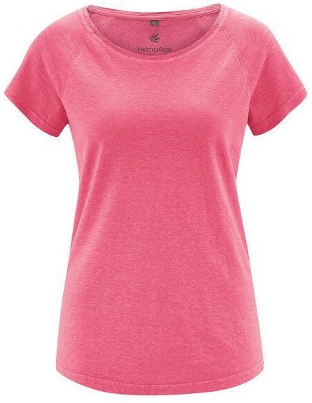 HempAge Damen Raglan T-Shirt Hanf/Biobaumwolle