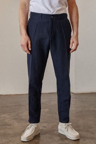 About Companions Entspannte Hose JOSTHA aus Winterleinenmischung