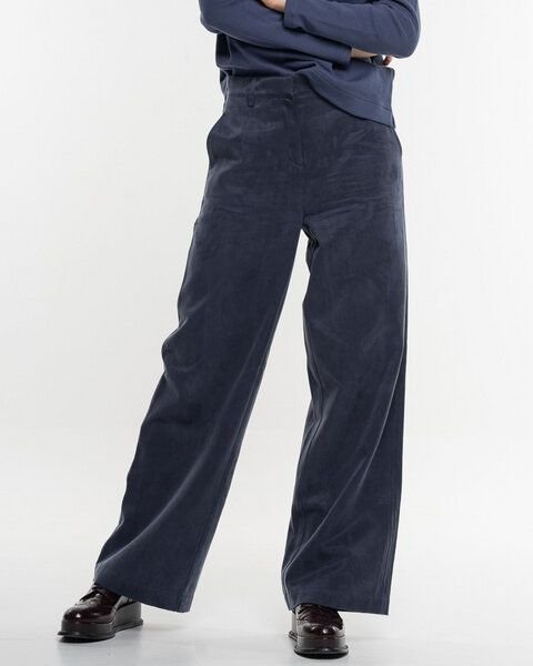 Alma & Lovis Weite Marlenehose aus softem Cotton-Lyocell-Mix | Luxury Marlene