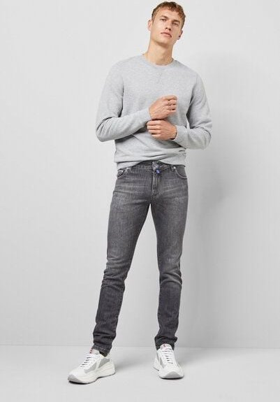 M 5 BY MEYER SUPER STRETCH USED DENIM