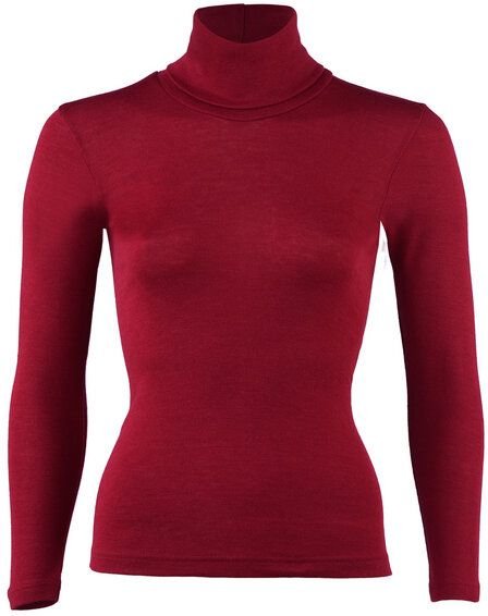 Engel natur Damen Rolli Langarm Bio-Schurwolle/Seide