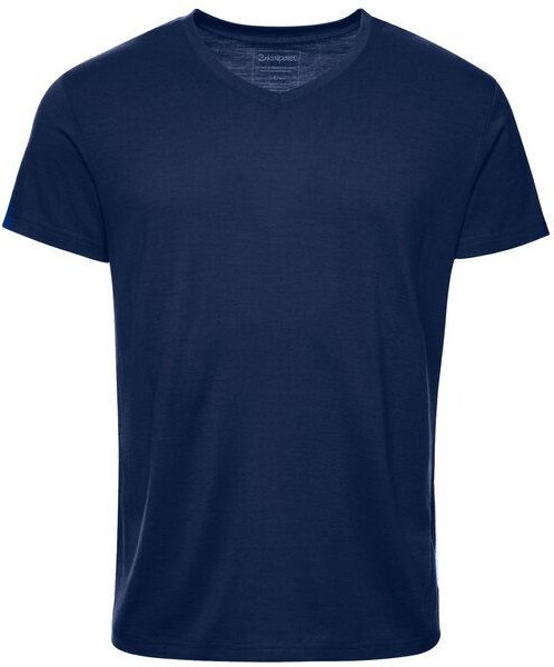 Kaipara - Merino Sportswear Merino Shirt Herren Kurzarm Regularfit V-Neck 150