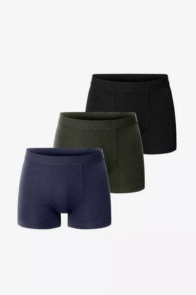 Bread & Boxers 3-Pack Boxershorts BRIEF aus Bio-Baumwolle
