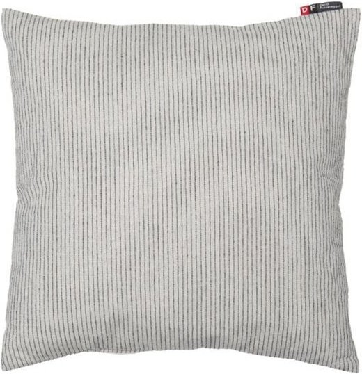 David Fussenegger 2er-Set Kissenhüllen Nizza Nadelstreifen aus Recycling-Baumwolle