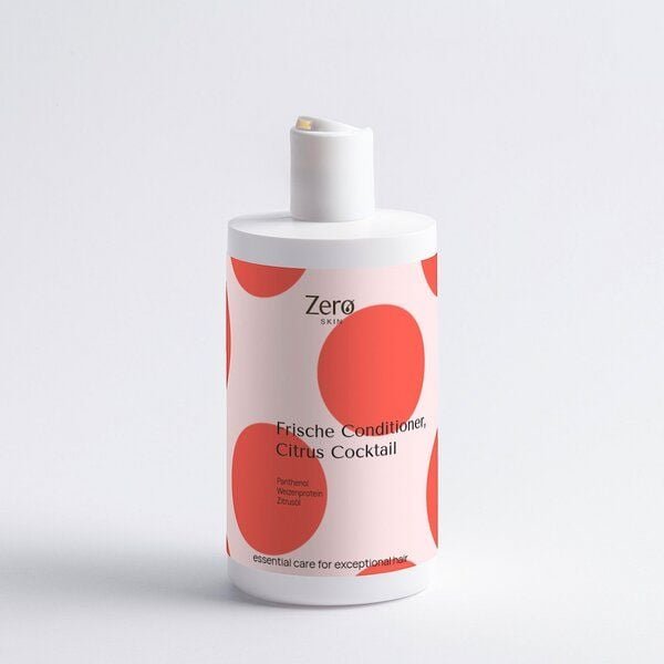 Zero Skin Frische Conditioner, Citrus Cocktail - Pflege & Geschmeidigkeit für trockenes, strapaziertes Haar - 370 ml