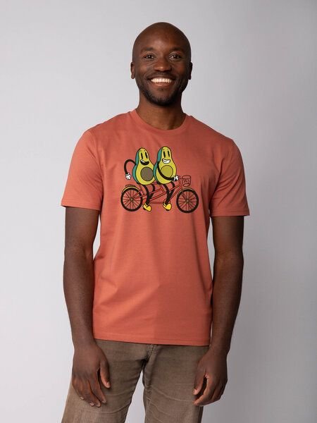 watapparel T-Shirt Unisex Avocado Fahrrad