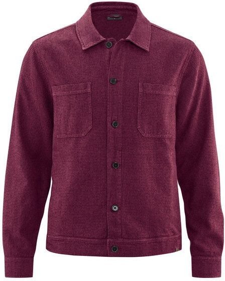 HempAge Jacke Herren Pepita Hanf/Biobaumwolle