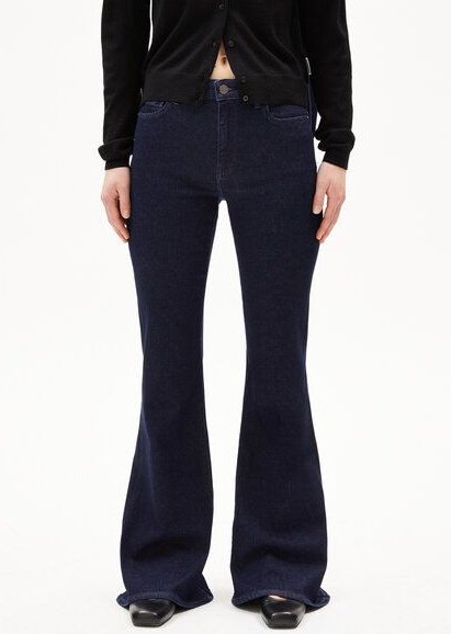 Thumbnail - ARMEDANGELS ANAMAA - Damen Flared Jeans Bio-Baumwoll Mix X-Stretch