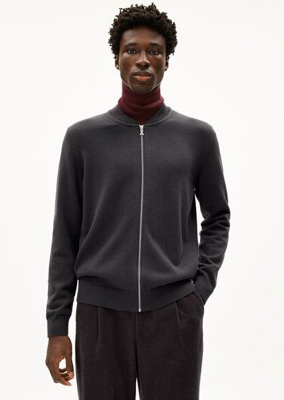 Thumbnail - ARMEDANGELS AGAAMON - Herren Cardigan aus Bio-Baumwolle