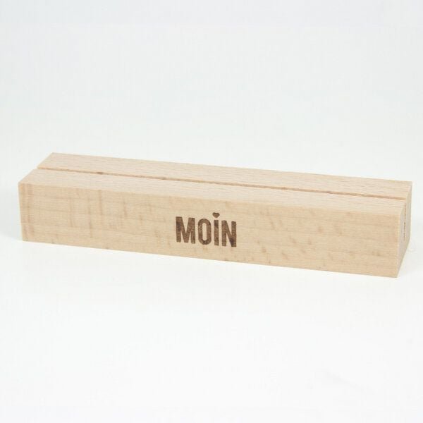 Bow & Hummingbird Kartenständer Moin aus nachhaltigem Buchenholz