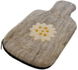 Frida Feeling Wärmflaschenüberzug aus Filz (für 2 Liter Flasche) - verschiedene Motive