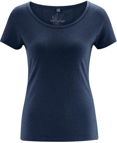 HempAge Damen T-Shirt THC Line Hanf/Biobaumwolle