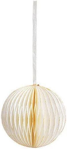 Mitienda Shop Fensterdeko/ Christbaumschmuck aus Papier Kugel Honeycomb