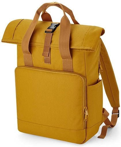 Thumbnail - BagBase Recycled Twin Handle Roll-Top Backpack Rucksack und Handtasche in einem