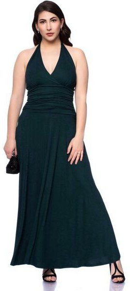 Ingoria TORRIE rückenfreies Neckholder Maxikleid