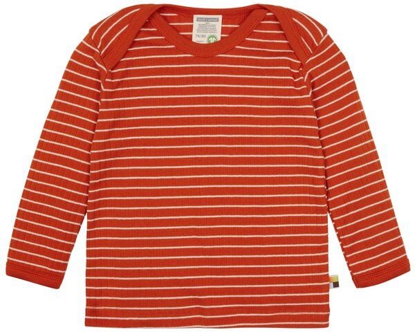 loud + proud Babys & Kinder Shirt Langarm Derby Rib, GOTS-zertifiziert