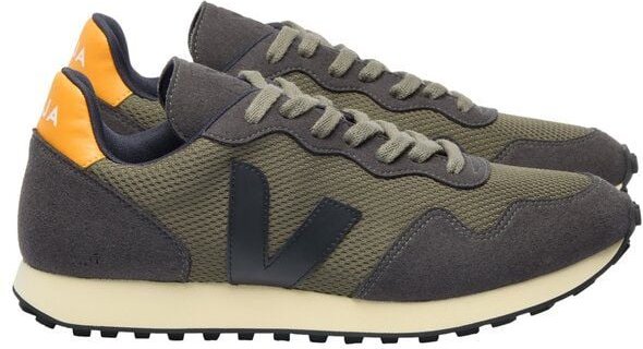 Veja Vegane Herren-Sneaker SDU Alveomesh Kaki Black Ouro