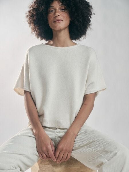 LANIUS Pullunder aus Bio-Schurwolle und Bio-Baumwolle