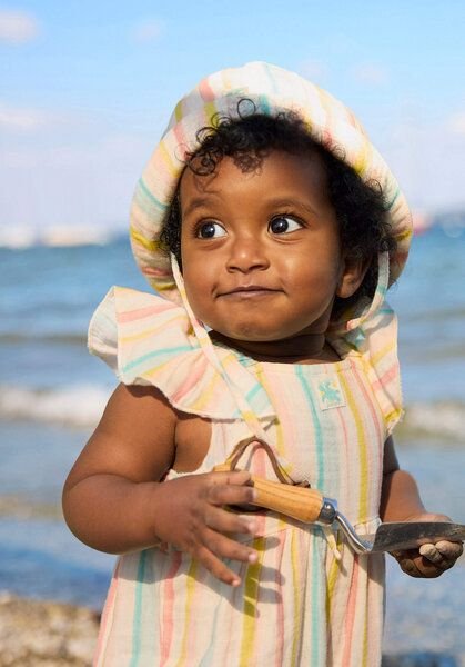 hessnatur Musselin Fischerhut Regular aus reiner Bio-Baumwolle