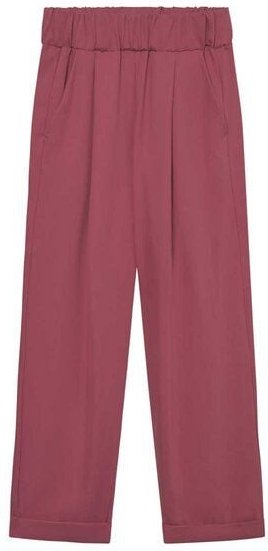 WiDDA berlin Bundfaltenhose JUPP beere aus ECOVERO®