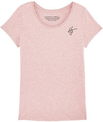 Human Family Damen T-Shirt "Desires - Branded" aus 100% Bio Baumwolle