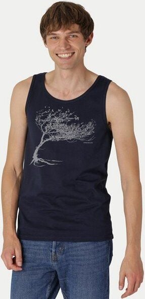 Peaces.bio - handbedruckte Biomode Bio Tank Top Windy Tree Herren