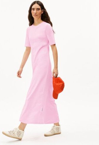 ARMEDANGELS LUANAA LITAA Damen Heavyweight Jerseykleid aus recyceltem Baumwoll Mix