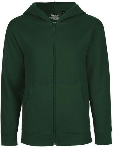 Neutral® Neutral Kinder Sweatjacke Hoodie Kapuzenpullover Kapuzenpulli Sweater