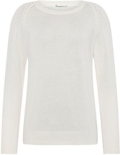 KnowledgeCotton Apparel Leichter Rundhals-Pullover aus Bio-Baumwolle