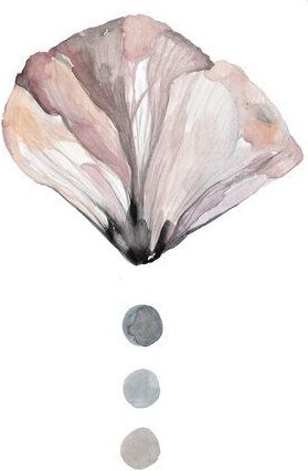 Photocircle Poster / Leinwandbild - Mantika Skandi Blüte