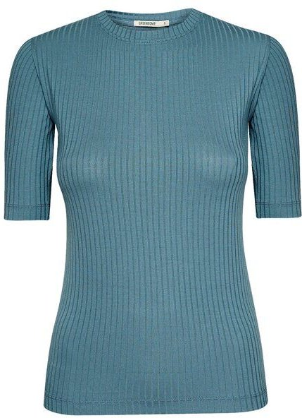 GREENBOMB T-Shirt Lane Vintage Blue