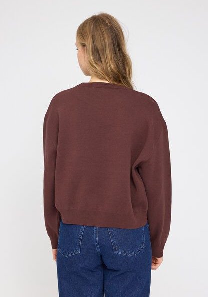 Mazine Baumwollstrickpullover Cherry