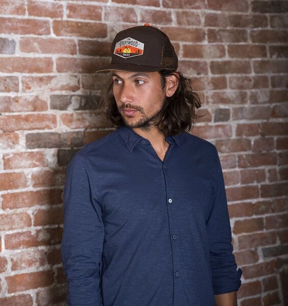 The Driftwood Tales Club&Axe Slub Jersey Hemd