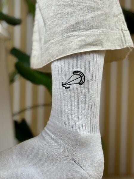 Purewater Kiter | Bio Baumwoll Socken | Bestickt